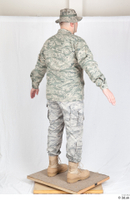  Photos Army Man in Camouflage uniform 5 20th century US air force a poses camouflage whole body 0007.jpg